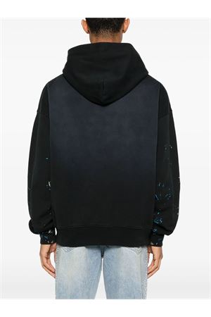 Black cotton hoodie PURPLE BRAND | P401MFBS325BLACK